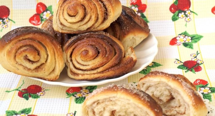 Булочки с корицей