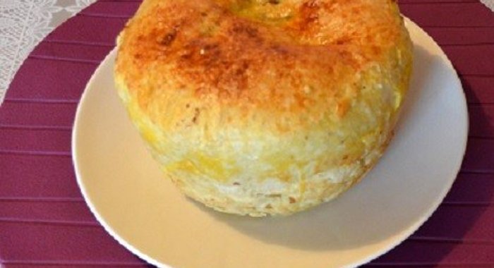 Кулич с финиками