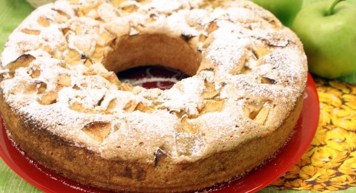 Пирог с яблоками