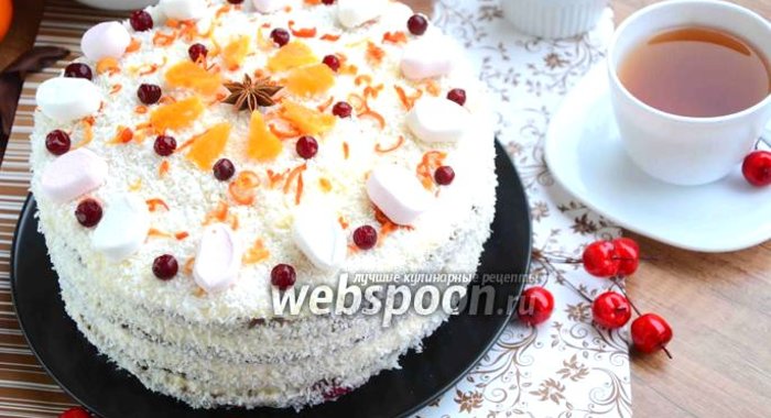 Торт «Зимний»