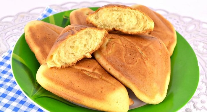 Сладкие коржики к чаю в сэндвичнице