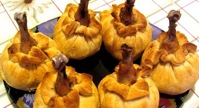 Ножка куриная в мешочке