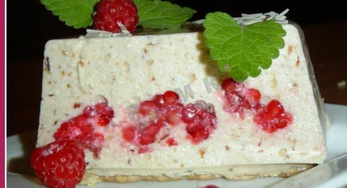 Торт творожный с желатином ягодами