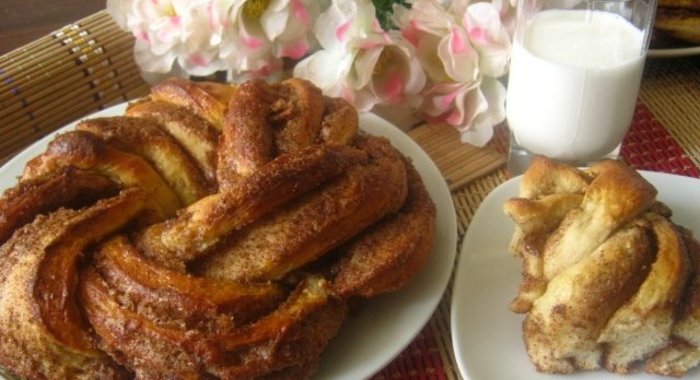 Плетенка с корицей