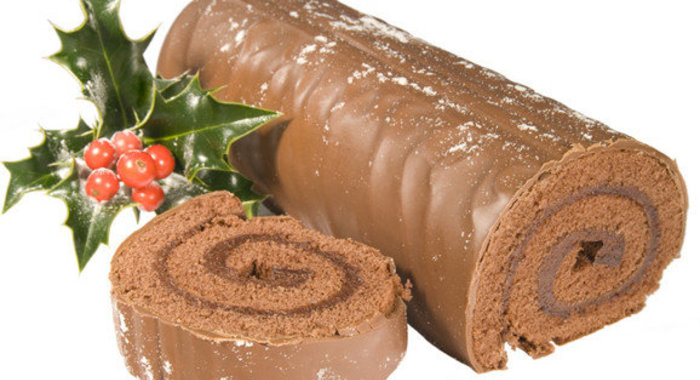 Торт рождественское полено (bûche de noël)