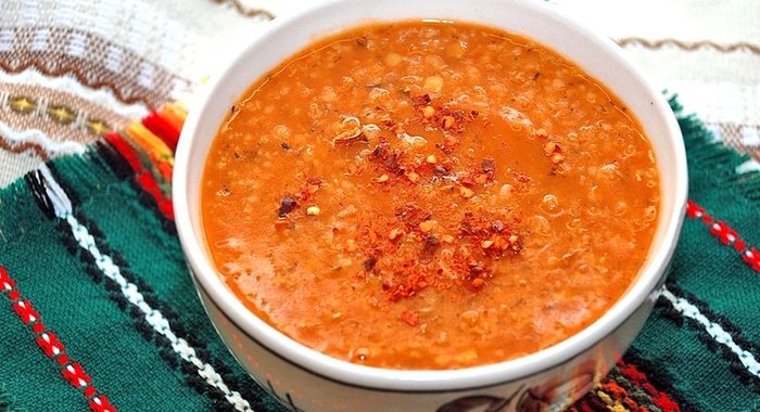 Суп из красной чечевицы