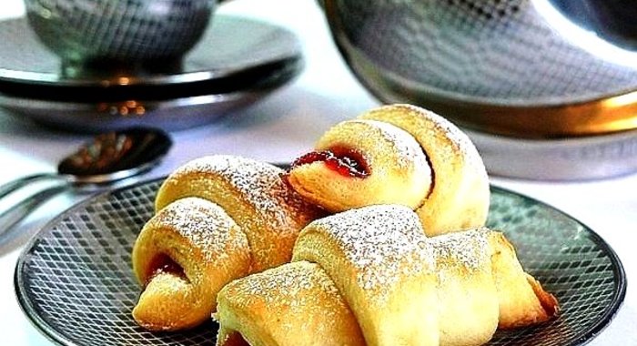 Рогалики на сметане