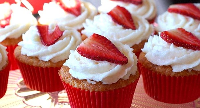 Новогодние капкейки