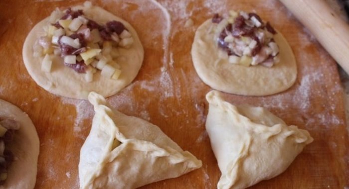 Тесто для треугольников