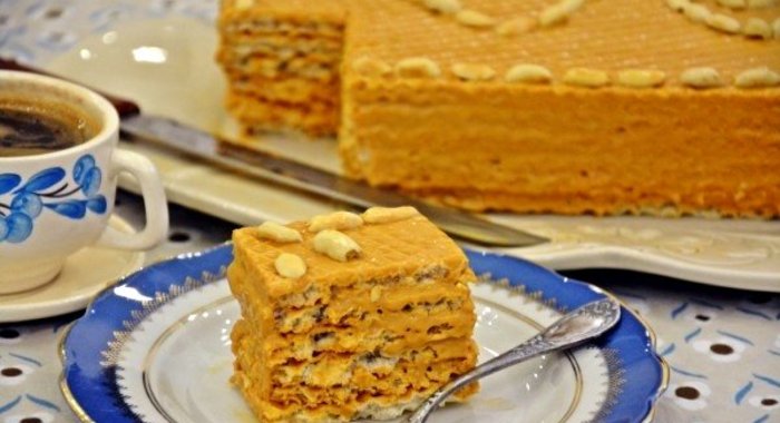 Торт Вафельный