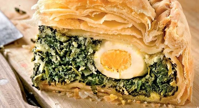 Пасхальный яичный пирог