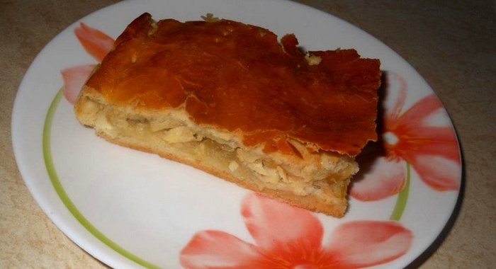 Рыбный пирог с нототеньи