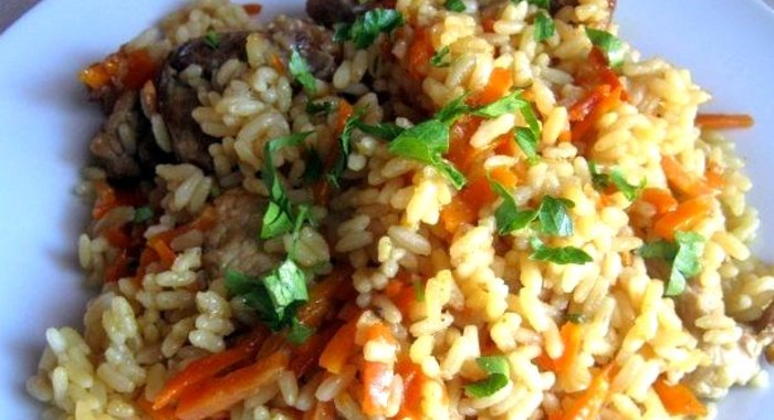 Плов со свининой