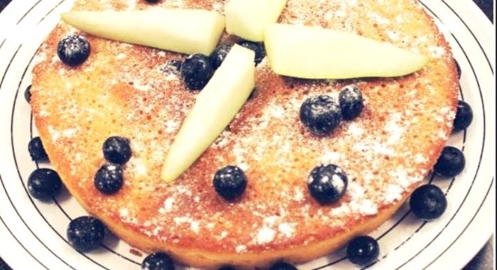 Кейк с голубикой