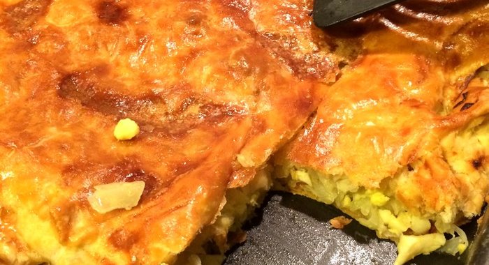 Пирог с капустой