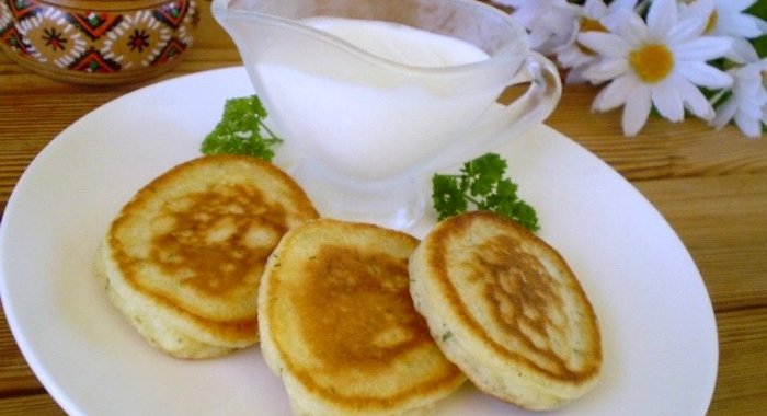 Оладушки без дрожжей