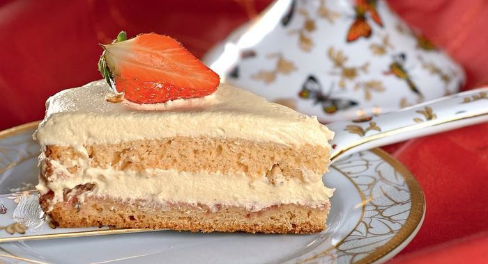 Клубничный торт