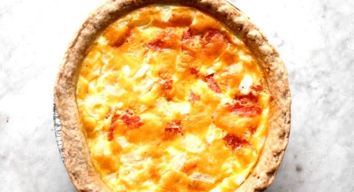 Киш с сыром