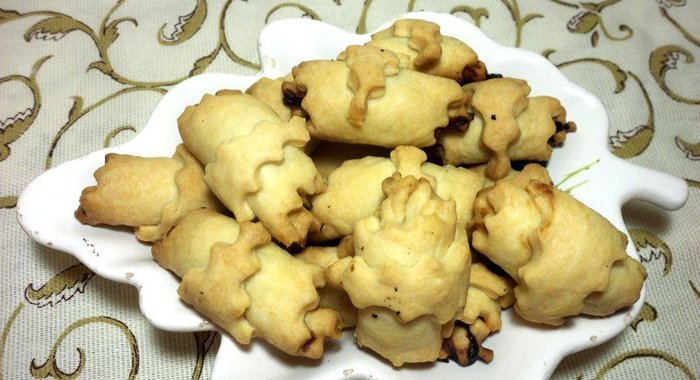 Рогалики с вишней