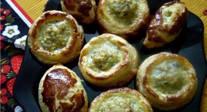 Волованы с рыбой