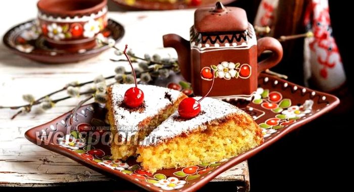 Манник на сливках