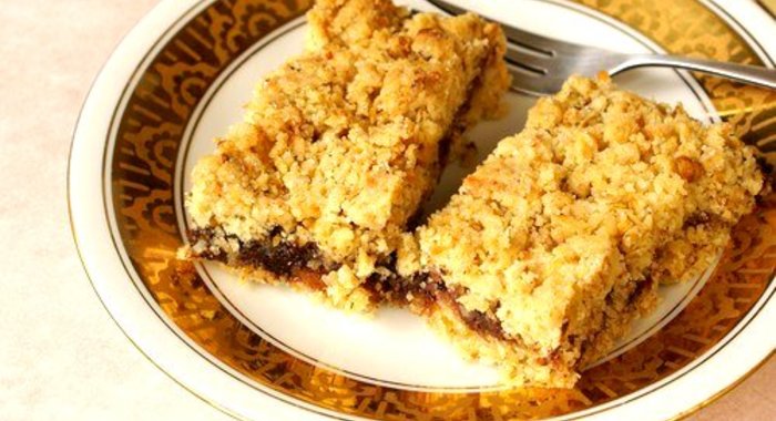 Абрикосовые батончики с грецкими орехами