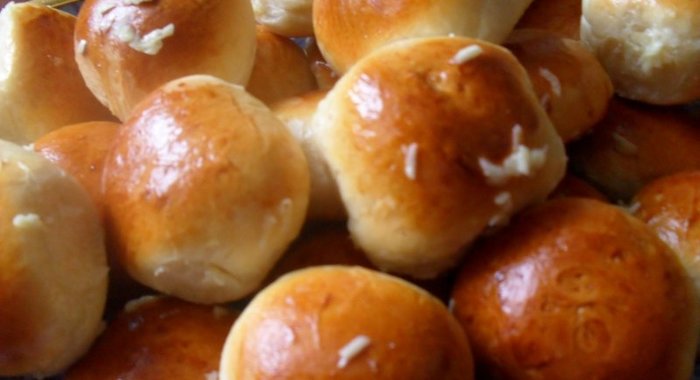 Пампушки с чесноком