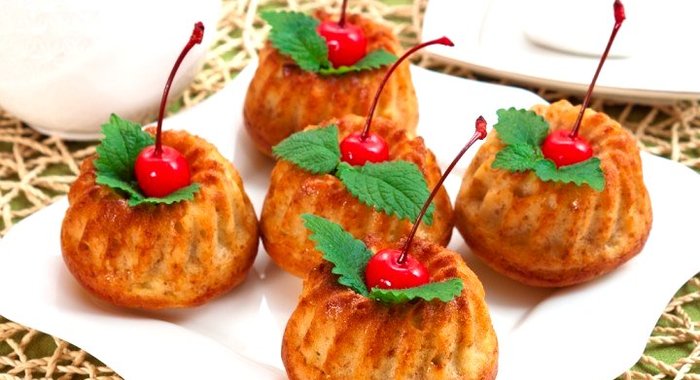 Банановые маффины