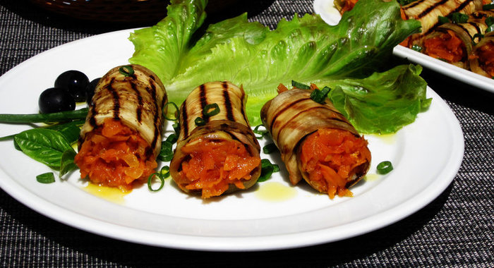 Шампиньоны с сыром и сливками