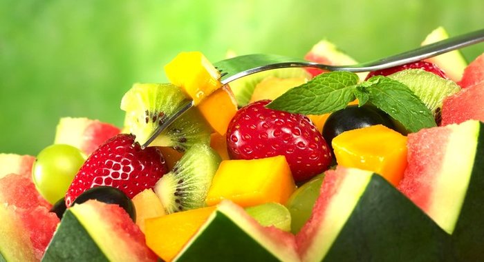 Фруктовое ассорти в арбузе
