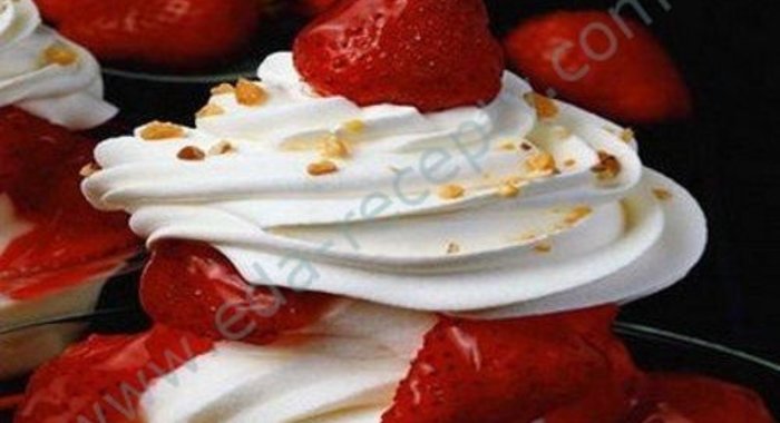 Крем из сливок для торта