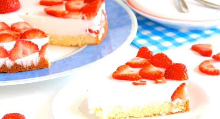 Холодный торт с желатином