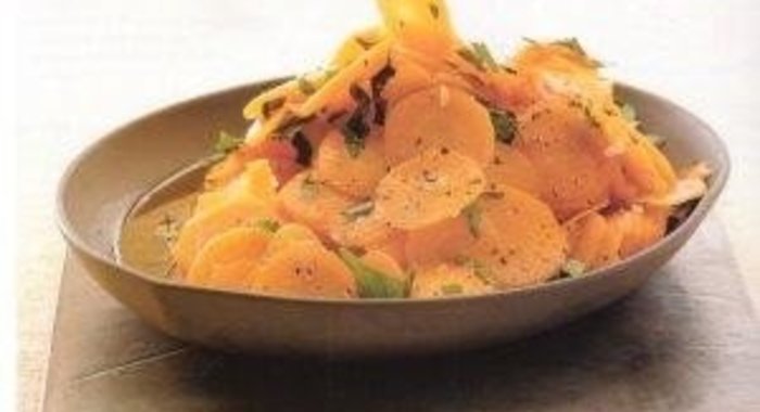 Марокканский морковный салат