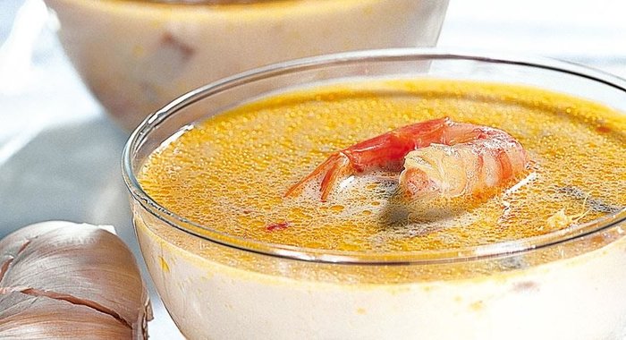 Тайский рыбный суп Том Ям