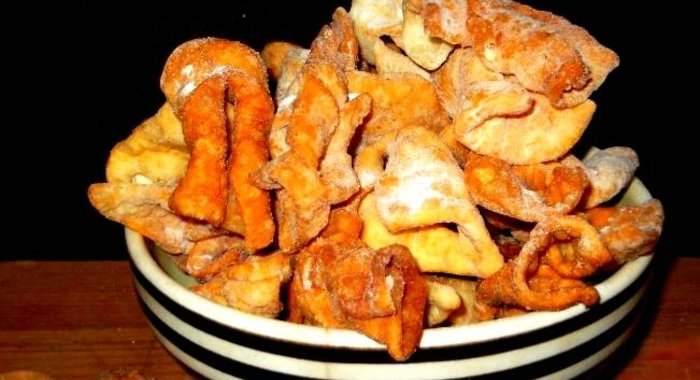 Хворост тонкий хрустящий без водки