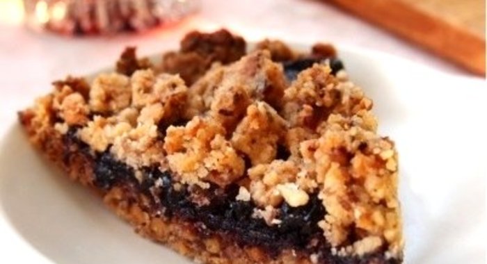 Пирог с вареньем без яиц