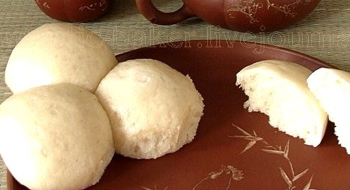 Китайские паровые булочки (Маньтоу)