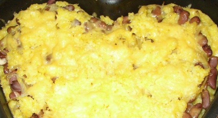 Пирог с фасолью