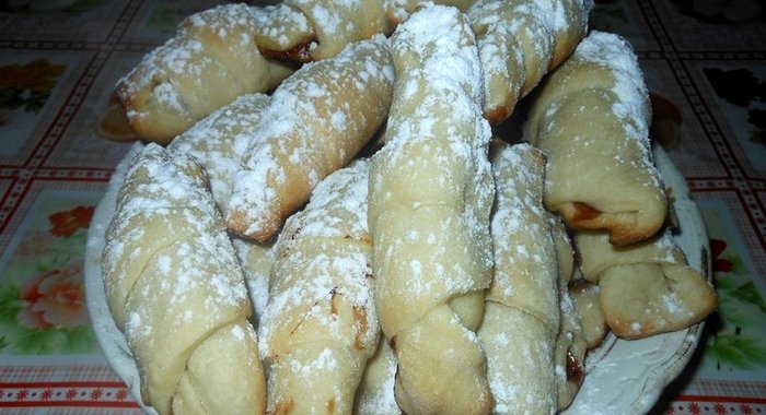 Постные рогалики