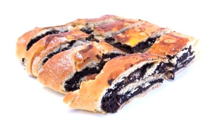 Постный пирог с маком