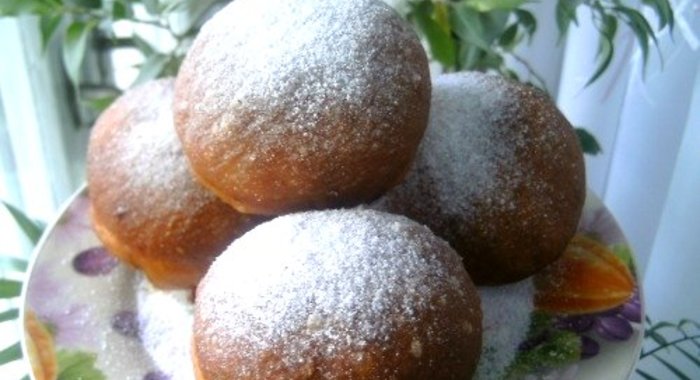 Постные пончики