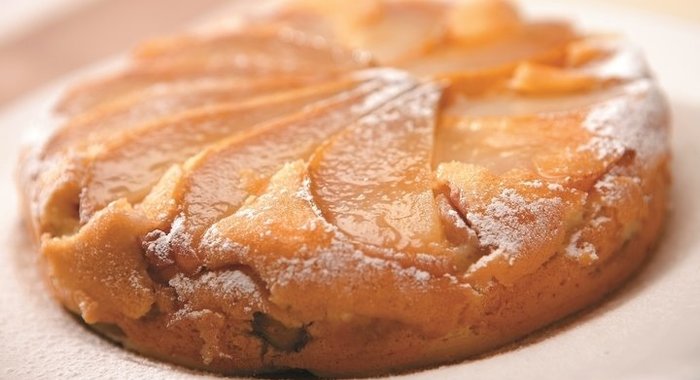 Бананово-грушевый пирог