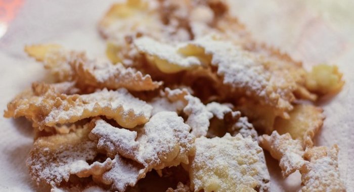 Хрустики с пудрой