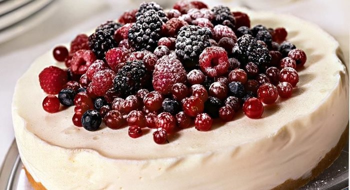 Торт-мусс с ягодами
