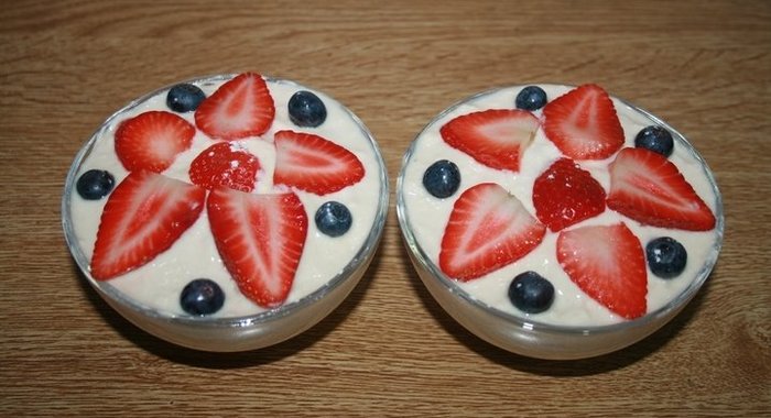 Диетическое парфе