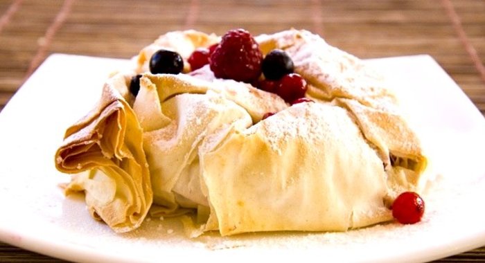 Баница с творогом