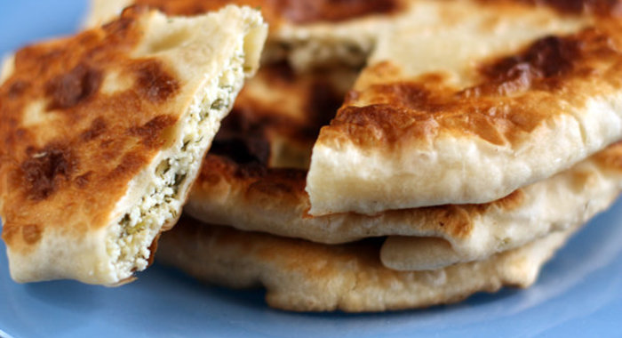 Плацинды с творогом