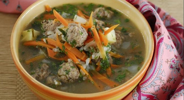 Суп Олчали Мастава