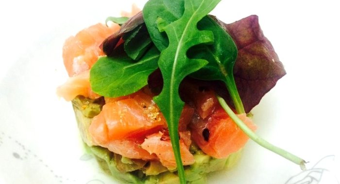 Севиче из лосося