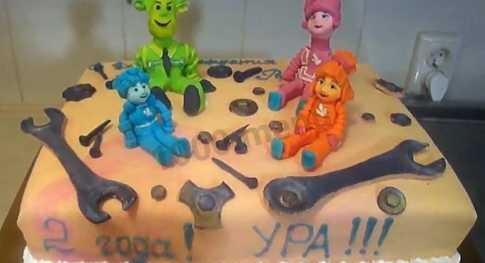 Торт Фиксики